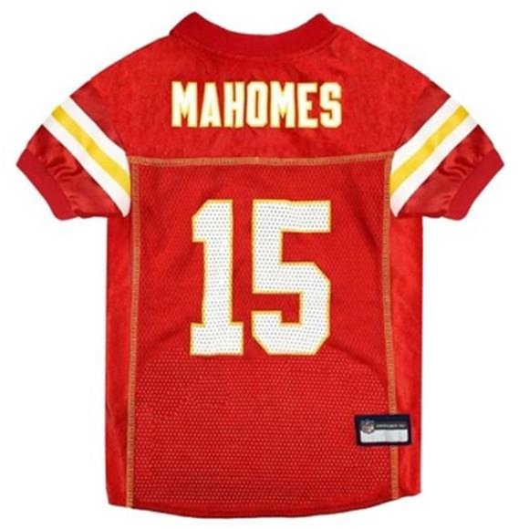 NFL Kansas City Chiefs Patrick Mahomes Pets Jersey - Picture 2 of 4